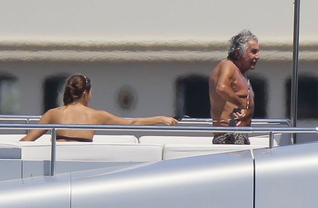 Tak odpoczywa Roberto Cavalli