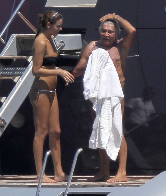 Tak odpoczywa Roberto Cavalli