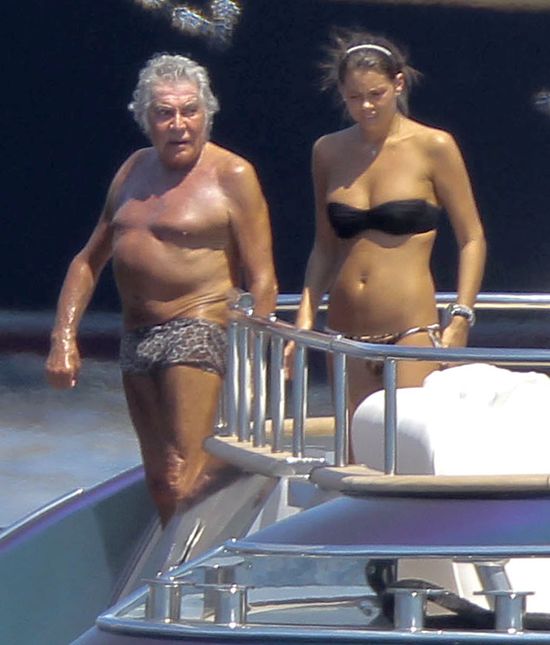 Tak odpoczywa Roberto Cavalli