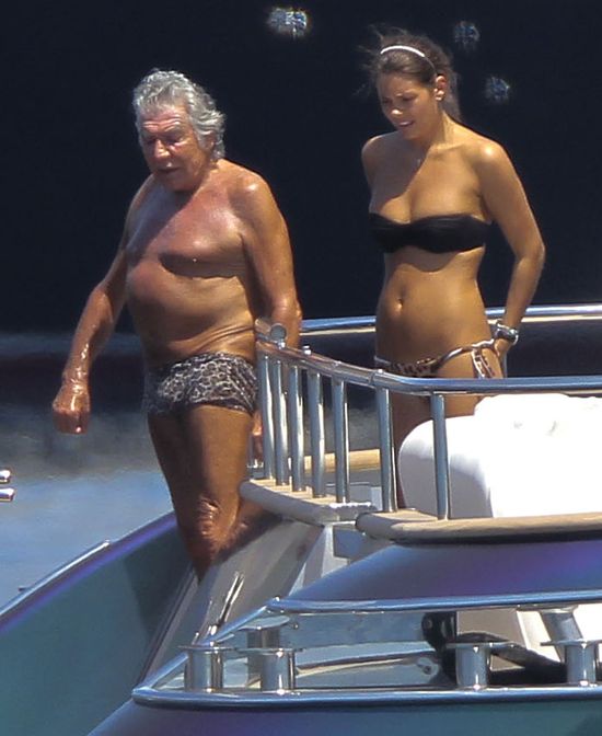 Tak odpoczywa Roberto Cavalli