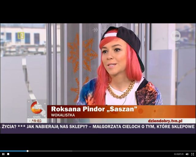 Roksana Pindor Saszan nową gwiazdą? [VIDEO]
