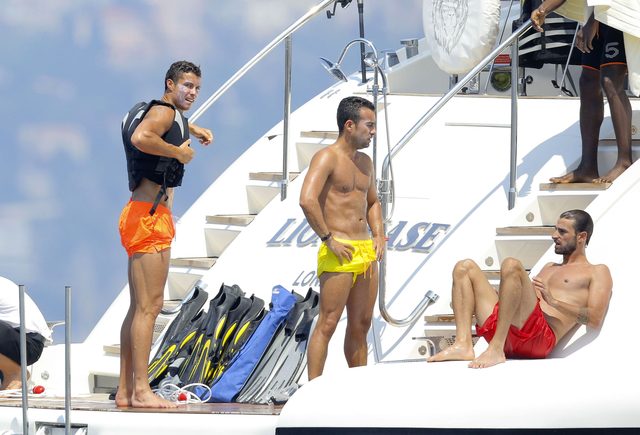 Jose Semedo - to z nim obejmował się Ronaldo na jachcie FOTO