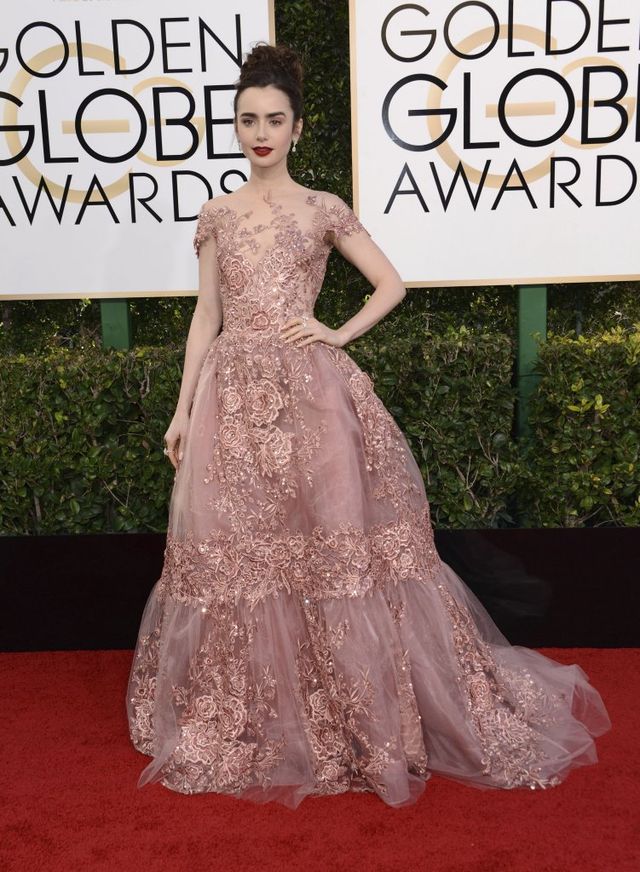 Złote Globy 2017 kolor różowy to nowy czarny (FOTO)