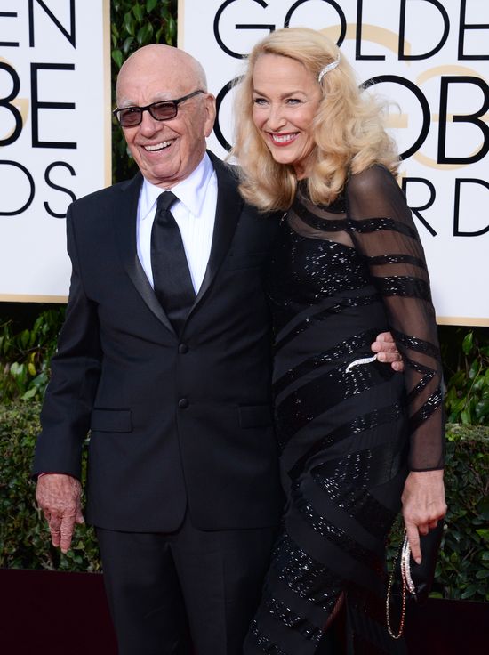84-letni Rupert Murdoch żeni się z Jerry Hall!