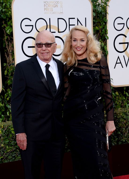 84-letni Rupert Murdoch żeni się z Jerry Hall!