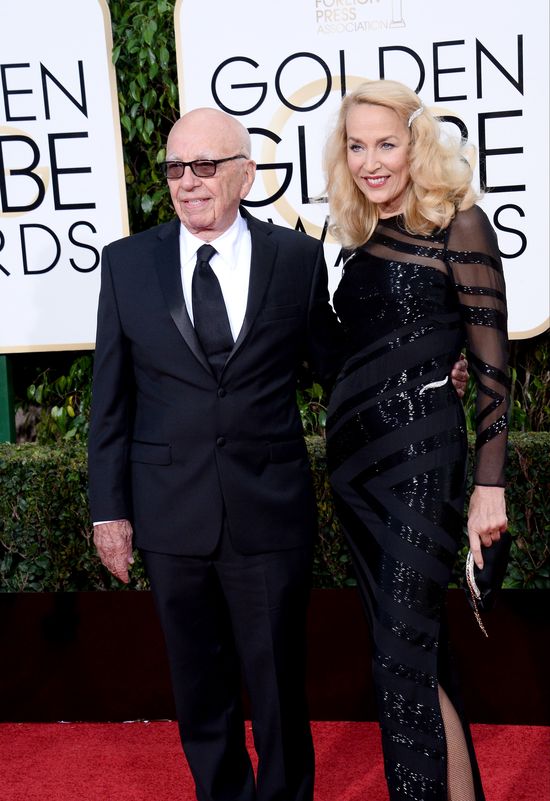 84-letni Rupert Murdoch żeni się z Jerry Hall!