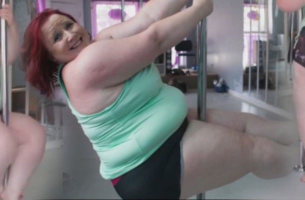 Oto Lulu. Waży 114 kg i jest najcięższą tancerką na rurze