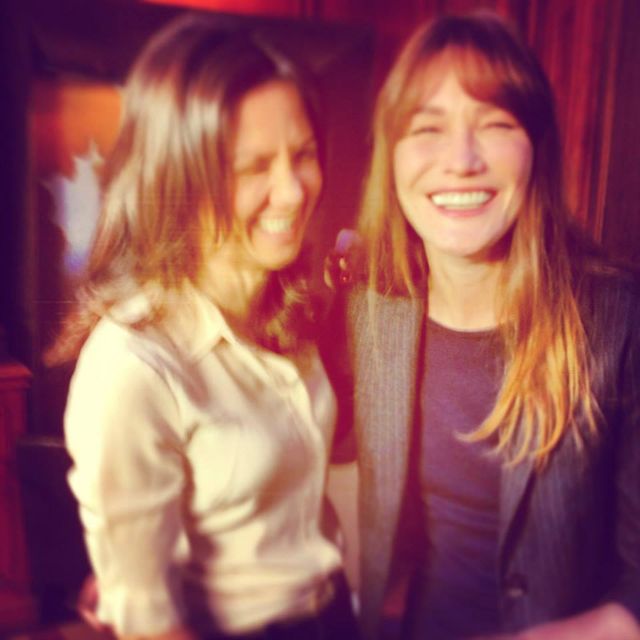 Kinga Rusin spotkała się z Carlą Bruni (FOTO) Kinga Rusin spotkała się z Carlą Bruni (FOTO)