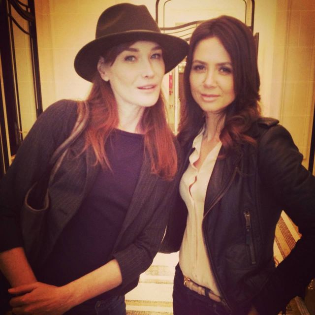 Kinga Rusin spotkała się z Carlą Bruni (FOTO) Kinga Rusin spotkała się z Carlą Bruni (FOTO)