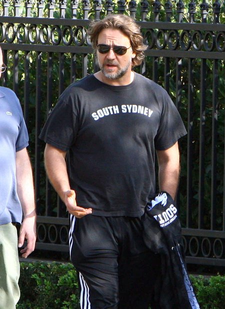 Na co dzień Russell Crowe zupełnie o siebie nie dba (FOTO)