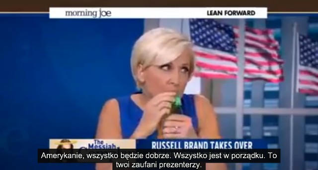 Russell Brand zrobił zadymę w telewizji śniadaniowej (VIDEO)