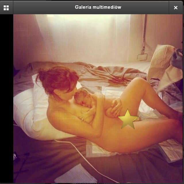 Ruth Iorio na żywo relacjonowała swój poród w domu