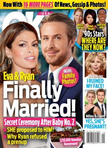 Ryan Gosling i Eva Mendes wzięli ślub!