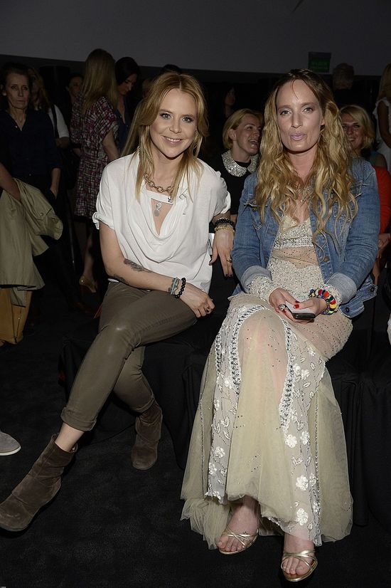 Celebryci na pokazie mody Balmain (FOTO)