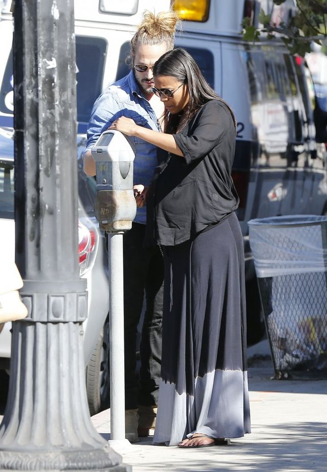 Zoe Saldana urodziła! Zoe Saldana urodziła!