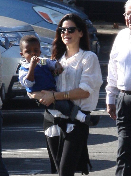 Święto Dziękczynienia u Sandry Bullock (FOTO)