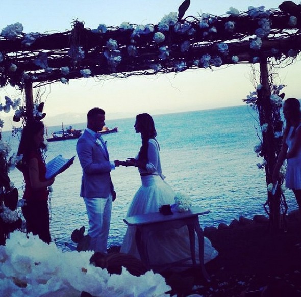 Sara Boruc pochwaliła się 1. rocznicą ślubu (Instagram)