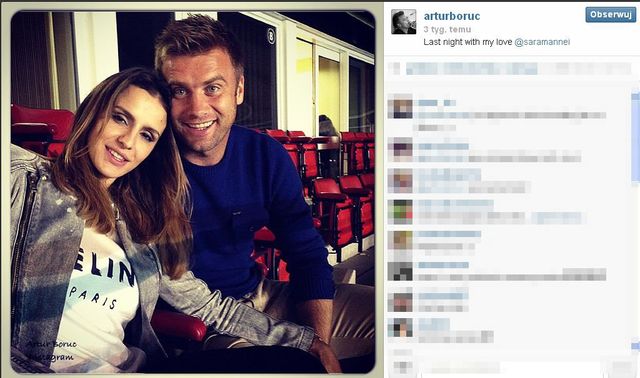 Narzeczona Artura Boruca też jest blogerką