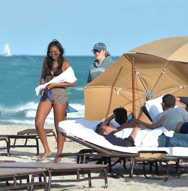 Internet zachwyca się figurą Sashy Obamy w bikini (FOTO) Internet zachwyca się figurą Sashy Obamy w bikini (FOTO)