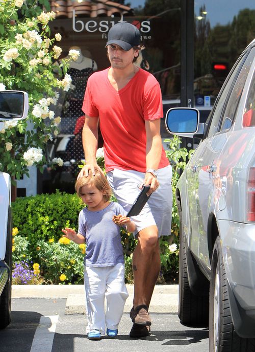 Scott Disick zajmuje się synem (FOTO)