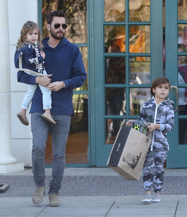 Scott Disick jako przykładny tata (FOTO)