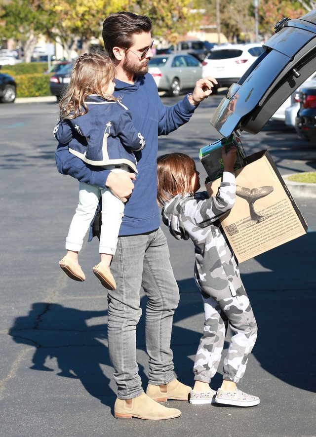 Scott Disick jako przykładny tata (FOTO)