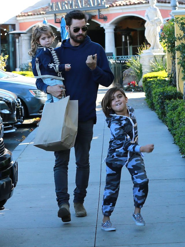 Scott Disick jako przykładny tata (FOTO)