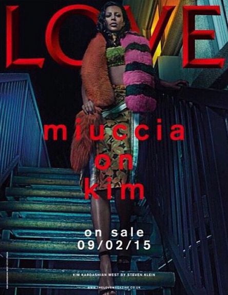 Kim Kardashian znów pokazuje gołą pupę w sesji dla Love FOTO Kim Kardashian znów pokazuje gołą pupę w sesji dla Love FOTO