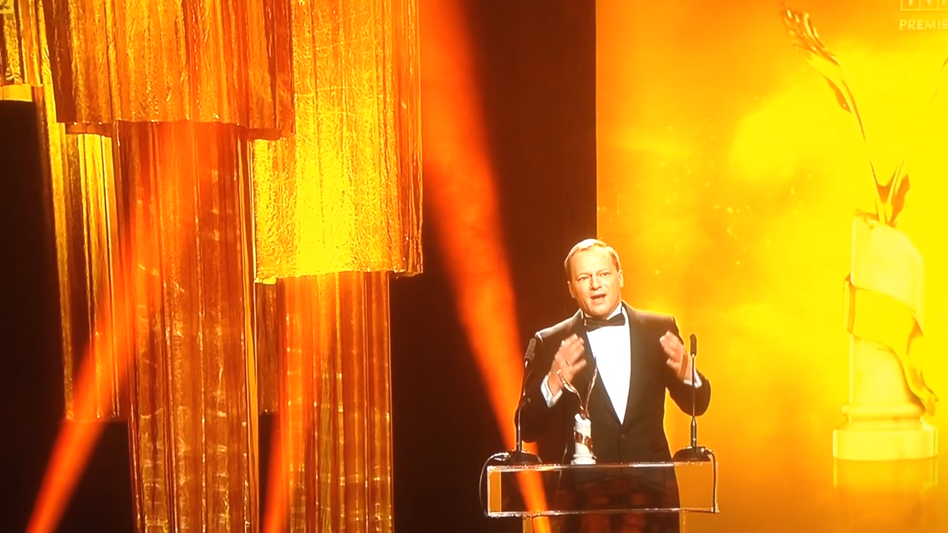 Orły 2016: Maciej Stuhr robił sobie żarty z Tupolewa