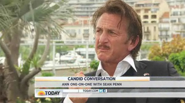 Dlaczego Sean Penn rozpłakał się podczas wywiadu? (VIDEO)