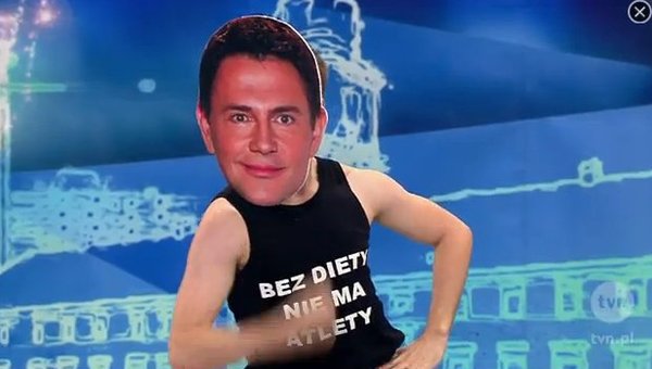 Sebastian Świerczyński parodiuje jurorów Mam talent