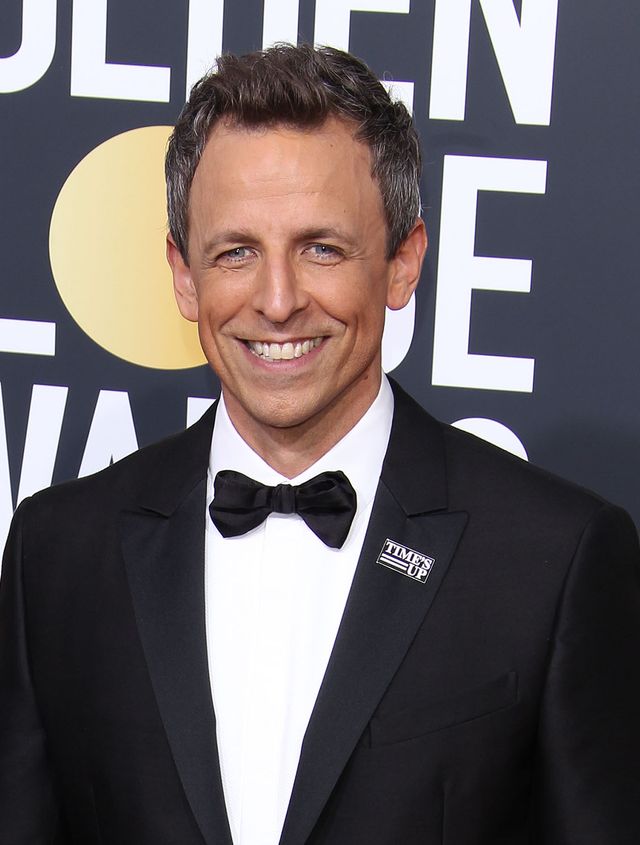 Seth Meyers i jego żona Alexi Ashe nie zdążyli na porodówkę Seth Meyers i jego żona Alexi Ashe nie zdążyli na porodówkę