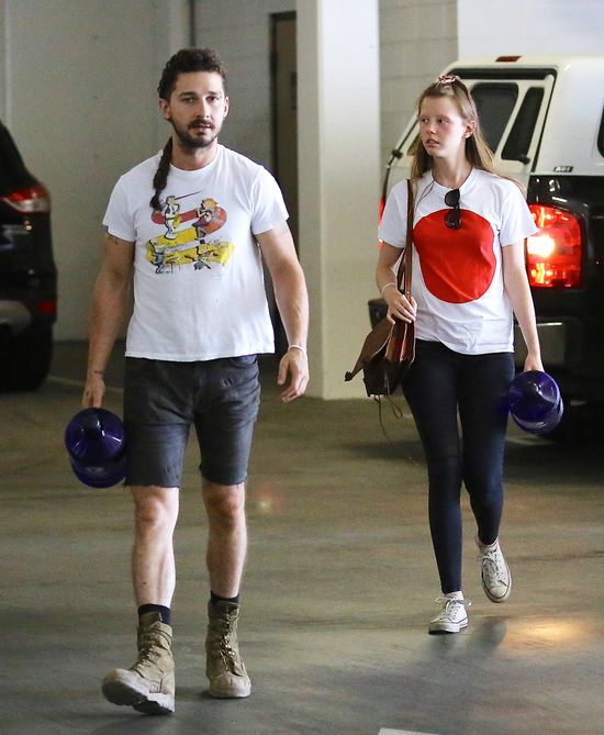Shia LaBeouf pobił swoją dziewczynę!