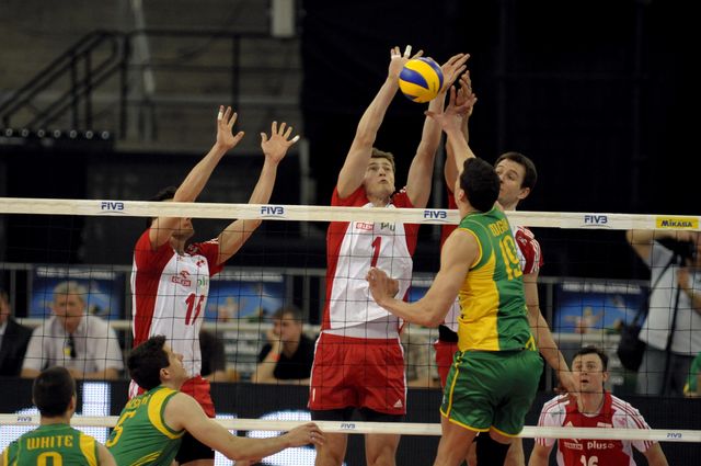 Nasi siatkarze walczą z Bułgarią (FOTO)