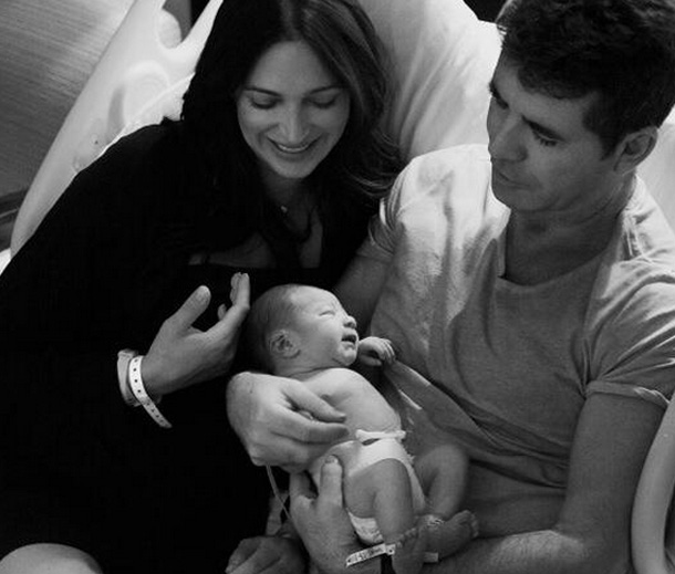 Simon Cowell pokazał trzy zdjęcia małego Erica (FOTO)