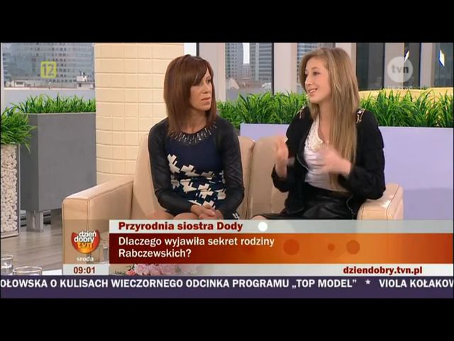 Przyrodnia siostra Dody chce zostać aktorką