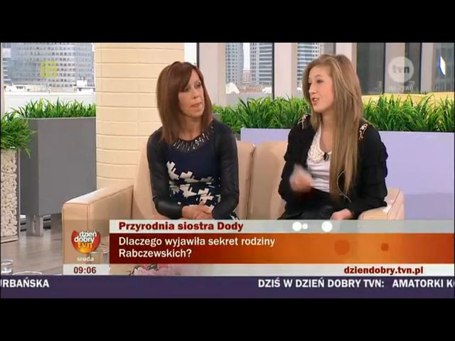 Przyrodnia siostra Dody chce zostać aktorką