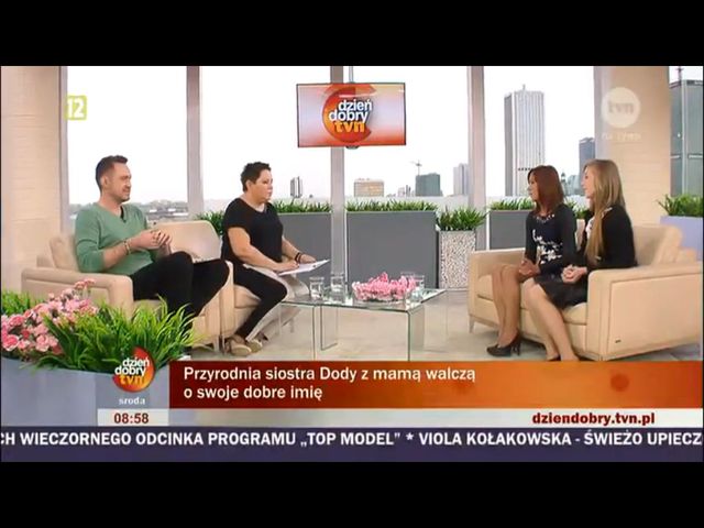 Przyrodnia siostra Dody chce zostać aktorką