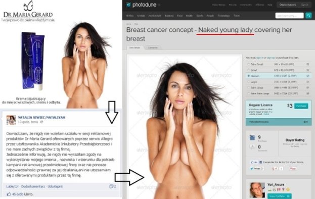 Siwiec chce wytoczyć proces za zdjęcie w reklamie kremu