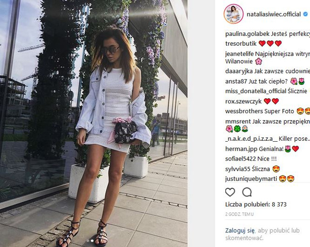 Natalia Siwiec poczuła lato i odsłoniła nóżki jak PATYCZKI (Instagram)