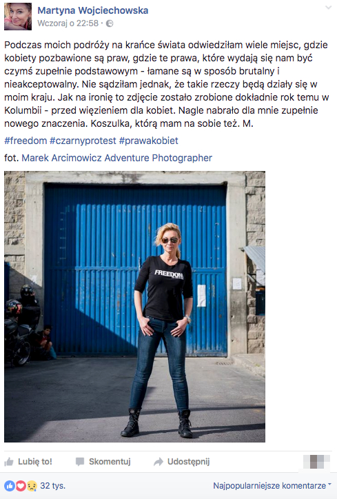 Martyna Wojciechowska zdruzgotana sytuacją w Polsce