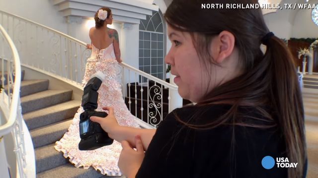 Nie uwierzysz z czego zrobiono tę suknię ślubną Nie uwierzysz z czego zrobiono tę suknię ślubną