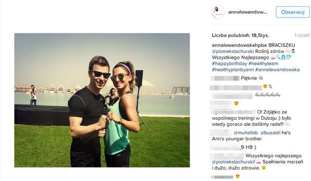 Anna Lewandowska pokazała swojego brata! (FOTO)
