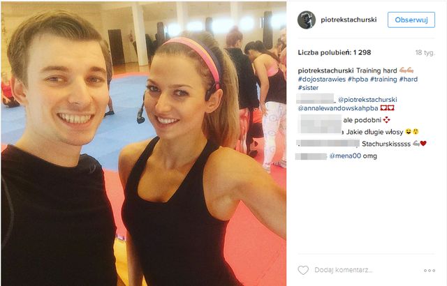 Anna Lewandowska pokazała swojego brata! (FOTO)