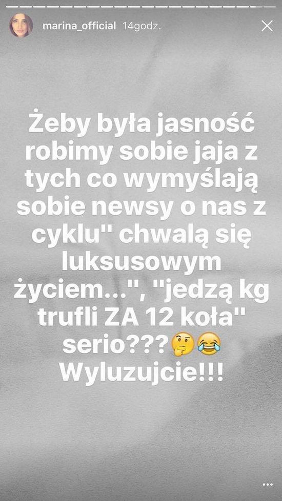 Marina i Wojtek Szczęsny ofiarami hejtu przez... TRUFLE!