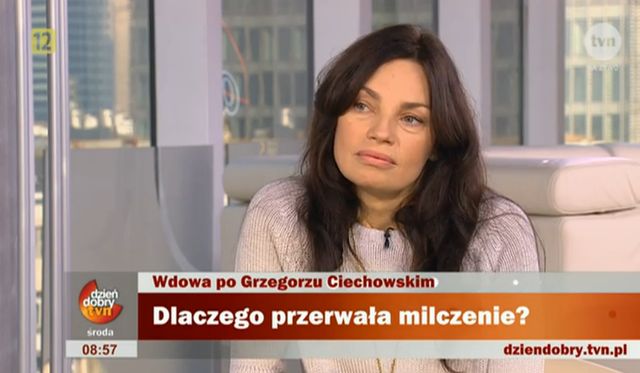 Wdowa po Ciechowskim: Pani Małgorzata wymyśla historie