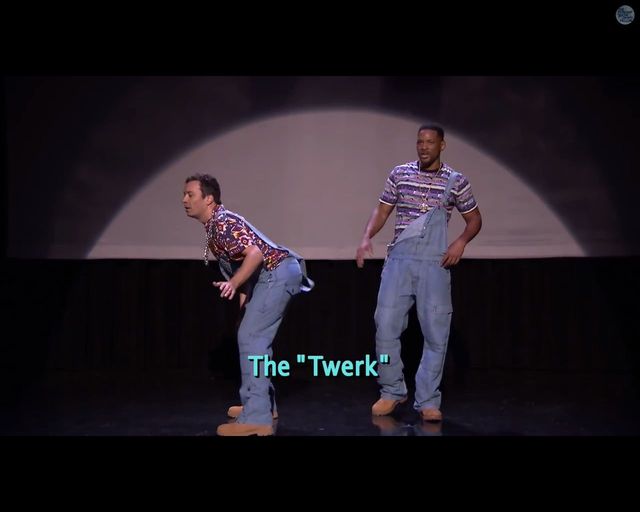 Will Smith i Jimmy Fallon demonstrują ewolucję hip-hopu 