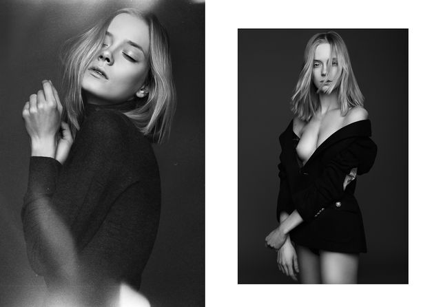 Kasia Smolińska z 1. edycji Top Model w zmysłowej sesji