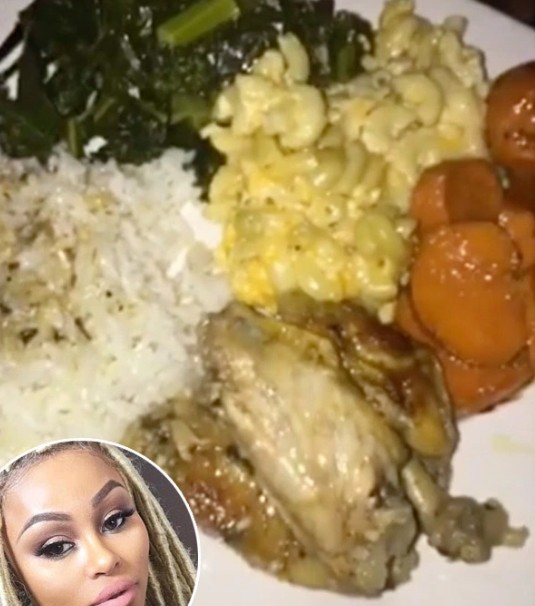 Zaskakujca dieta Blac Chyny