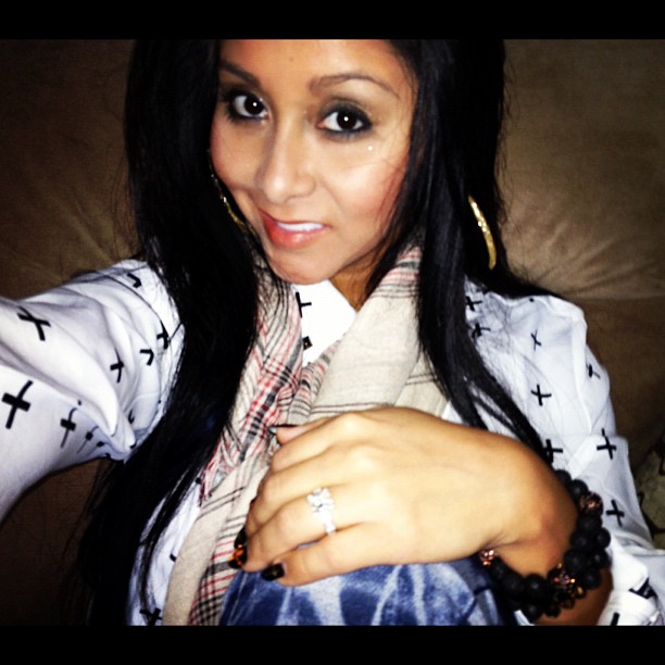 Snooki bez makijażu chwali się synkiem (FOTO) Snooki bez makijażu chwali się synkiem (FOTO)